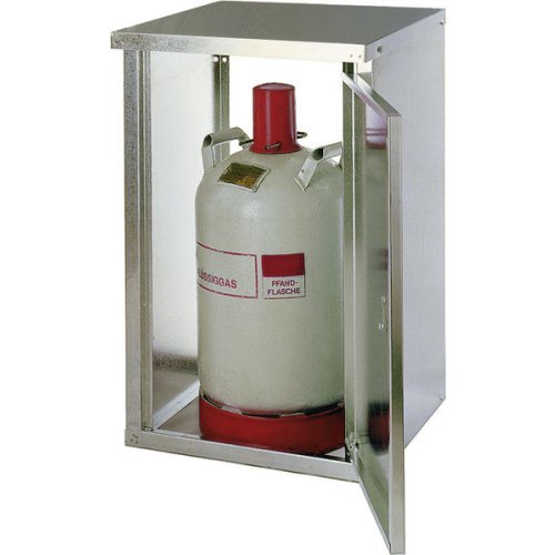 Steel gas cylinder cabinet