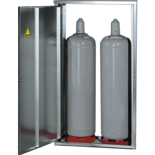 Steel gas cylinder cabinet