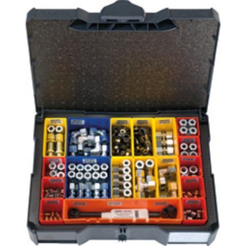 System case for the mounting and maintenance of liquid gas systems