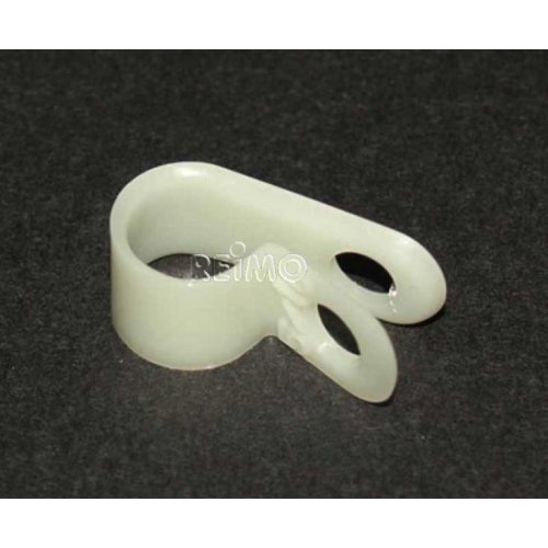 Plastic pipe clamp 8 mm loose
