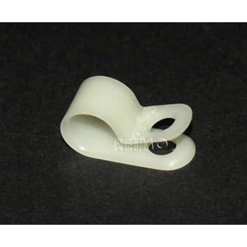 Plastic pipe clamp 8 mm loose
