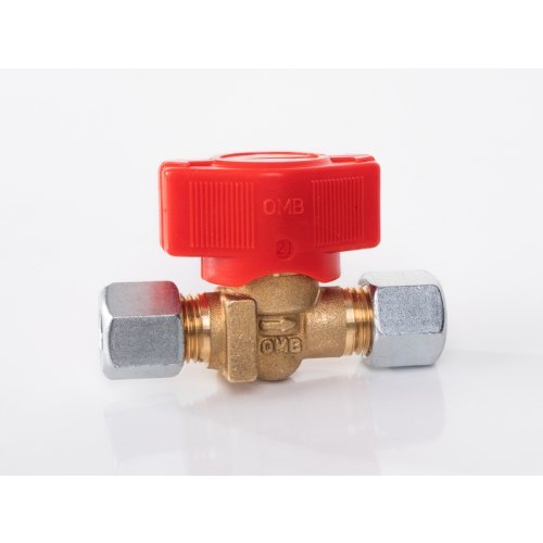 1-way quick shut-off valve for 8 mm gas pipe