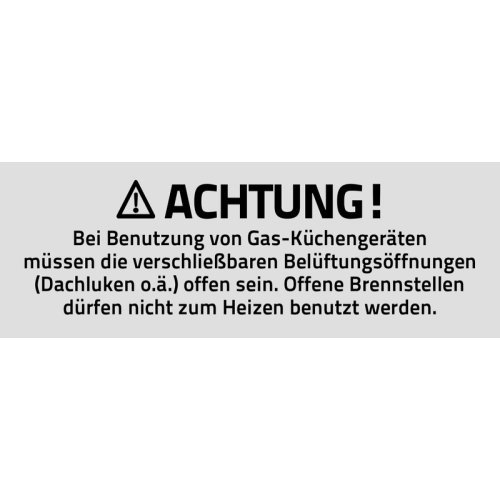 Direction sign gas equipment