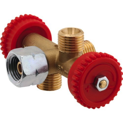 Branch valve for connection of 3 devices