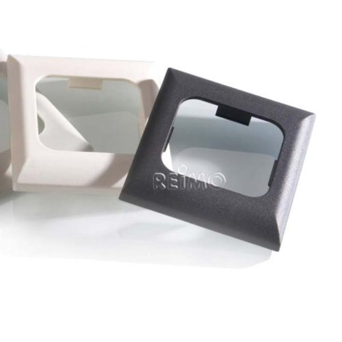Cover frame black for external reserve indication
