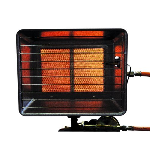 Gas heater 2,5-4,2kW (ignition fuse, 0,4m hose + 50mbar regulator)