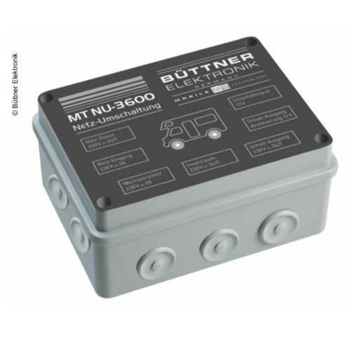 Mains switchover for sine wave inverter MT NU-3600