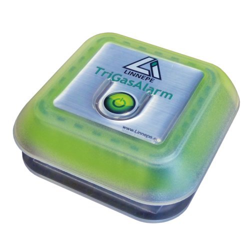 Gas detector TriGas for stunning gases with siren