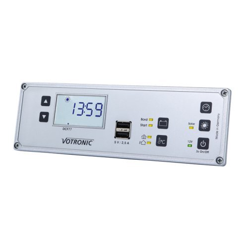 Solar computer with LCD combination panel