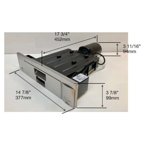 Einbau Staubsauger 650W