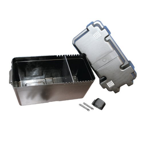 Battery box 39,5x23,5x17cm, variable adjustable