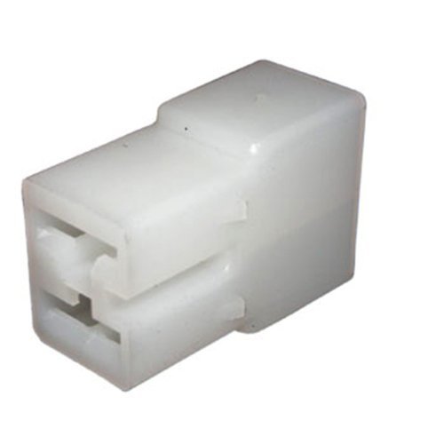 Steckgehäuse 6,3mm 2-fach