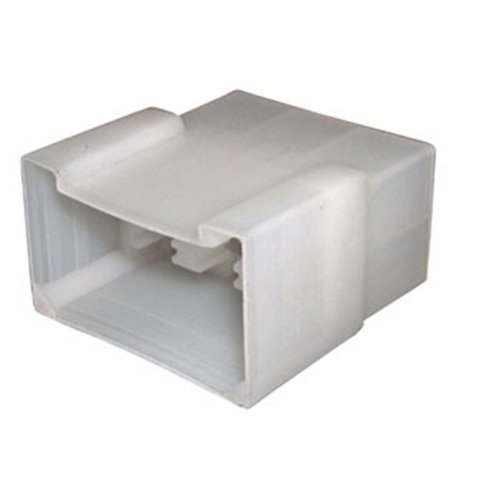 Steckgehäuse 6,3mm 6-fach