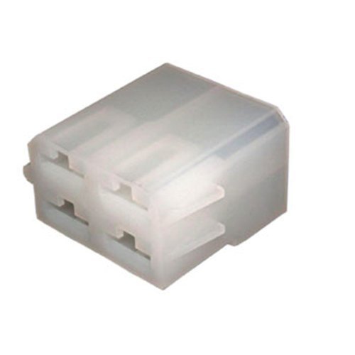 Steckgehäuse 6,3mm 4-fach