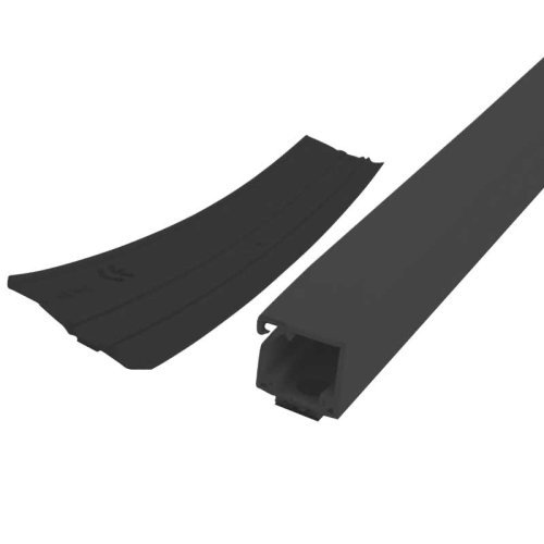 Cable channel 33x18mm 20m role black