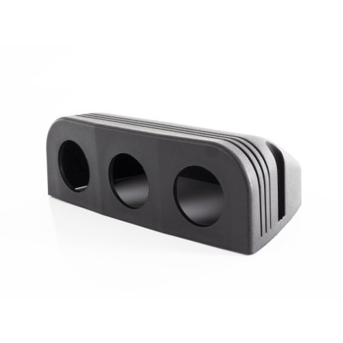 Mounting housing triple entry