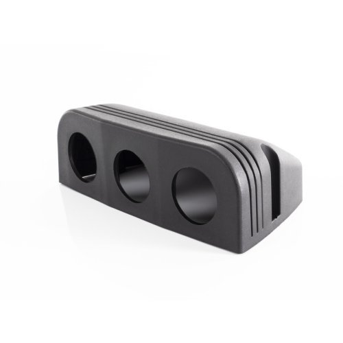 Mounting housing triple entry