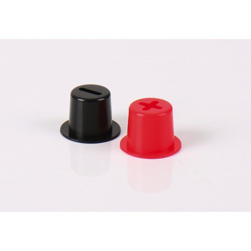 Pole cover for plus+minus pole of car batteries