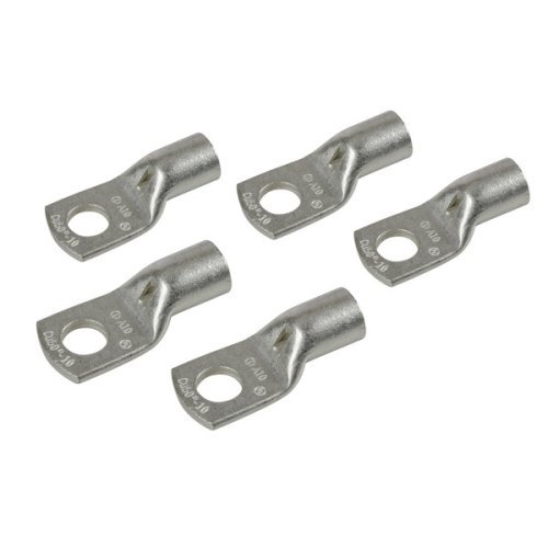 Compression cable lugs M10 for nominal cross section 50 mm - Set of 5