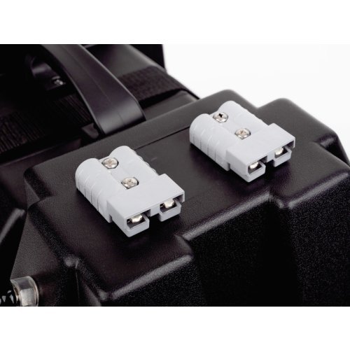 Battery box energy station with outdoor terminals