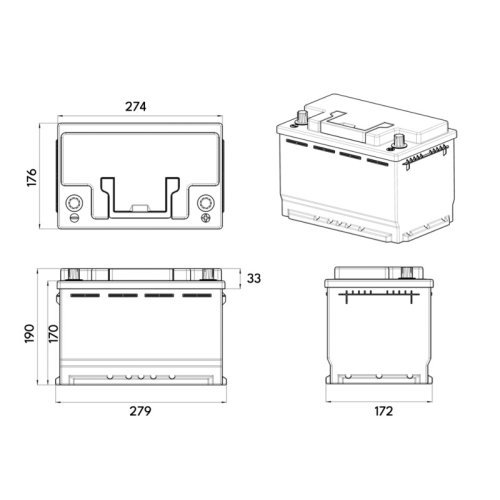 Lithiumbatterie SK 100
