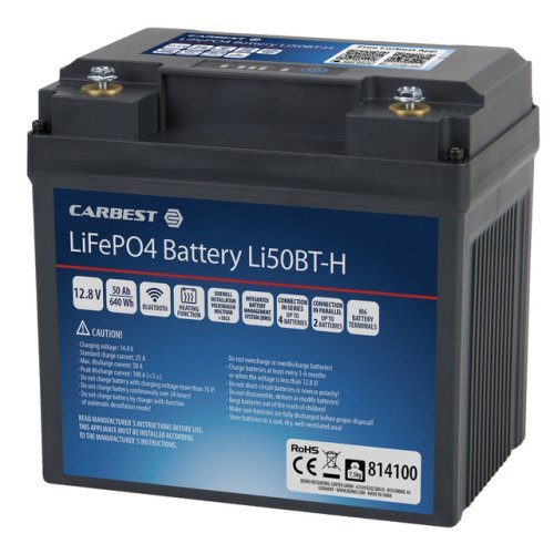 LiFePO4 battery Li50BT-H