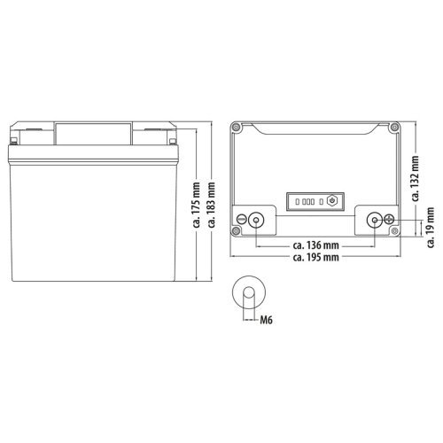 LiFePO4 battery Li50BT-H