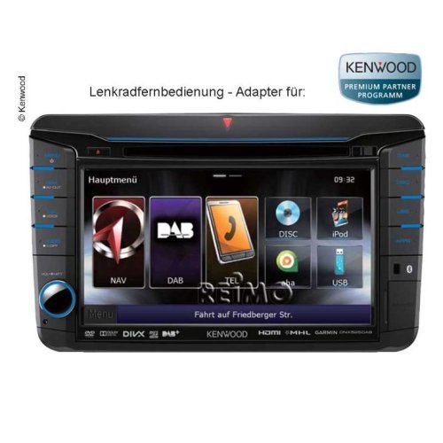 Steering wheel remote control VW T5 adapter