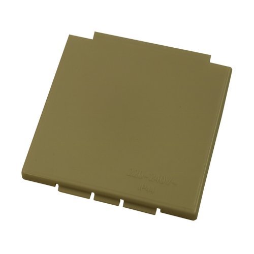 Replacement cover for CEE socket outlet beige