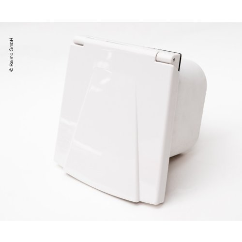 Steckdose 12V+HDMI weiß