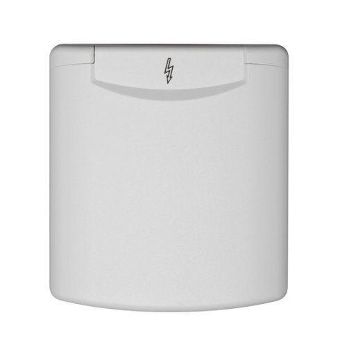 CEE Socket with magnetic closure - White