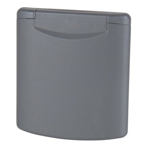 CEE entrance plug with magnet lock, grey, loose