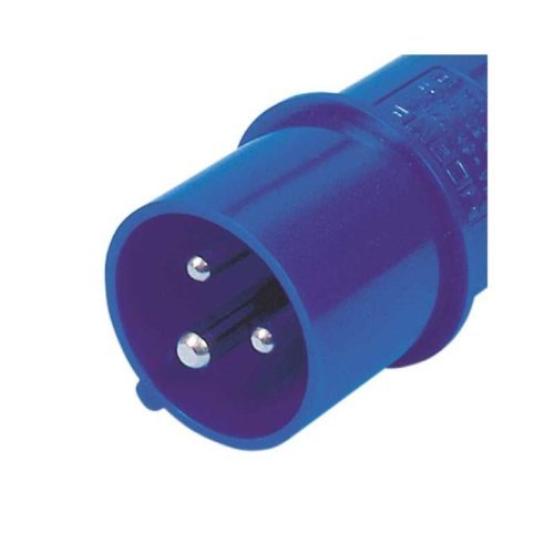 Short adapter CEE-plug/shockproof coupling
