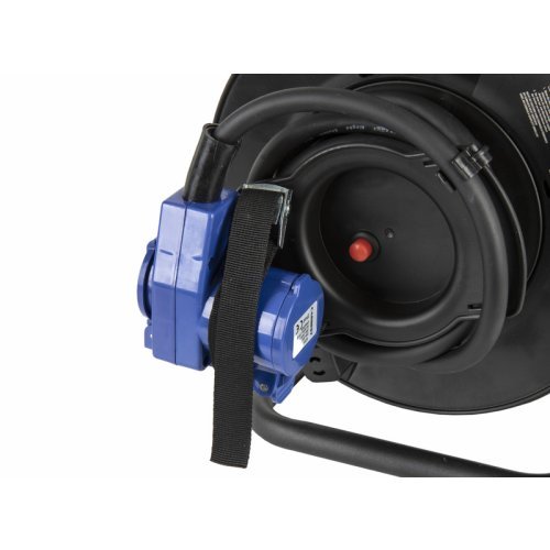 CEE cable drum H07RN-F 3G2.5mm2 - 25 m angled coupling