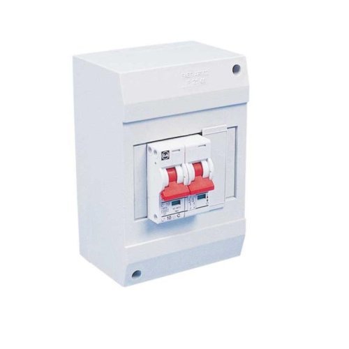 Automatic circuit breaker - gray