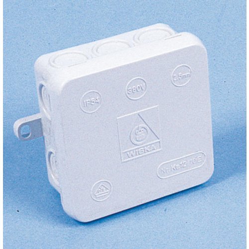 Junction box for damp rooms (loose)