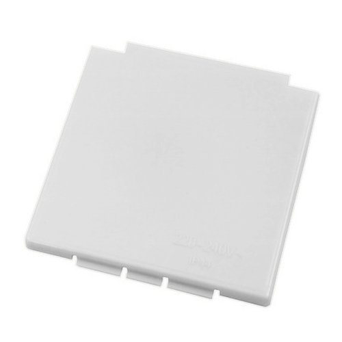 Replacement cover for square CEE socket
