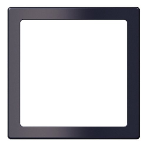 Abdeckr.1fach SB schw.glä