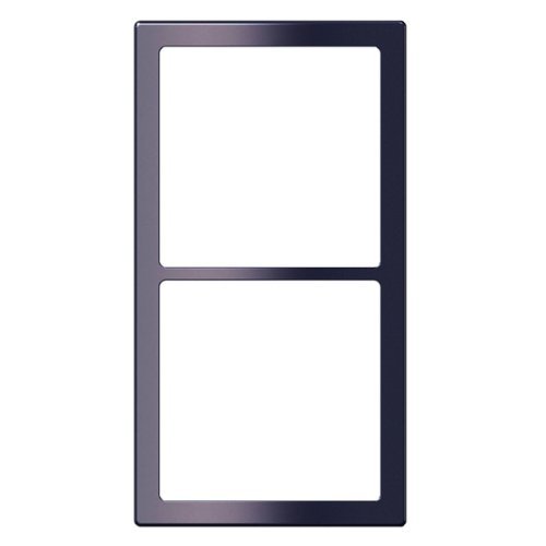 Abdeckr.2fach SB schw.glä