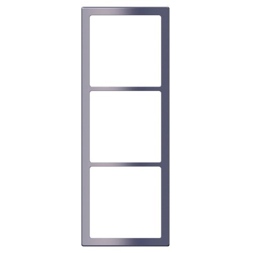 Abdeckr.3fach SB sgrau gl