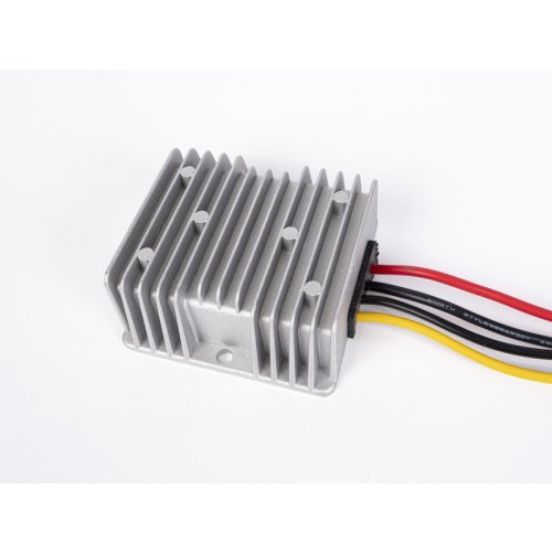 DC-DC voltage transformer, 12V to 24V, 10A, IP68