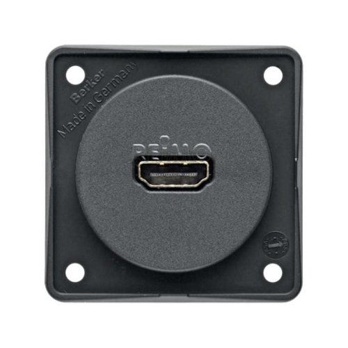 HDMI built-in socket anthracite,loose