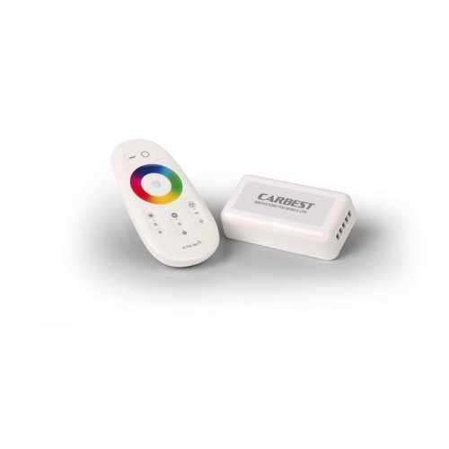 RGBW controller with touch remote control, 12V-24V