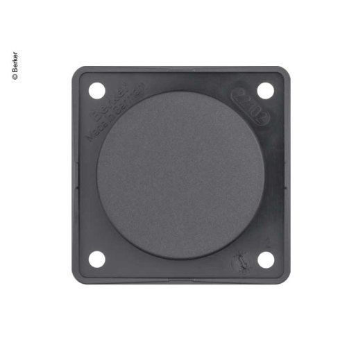 Berker Integro Flow Blind cap anthracite, matt