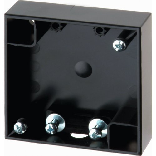 Berker surface mounted housing flat, anthracite glossy