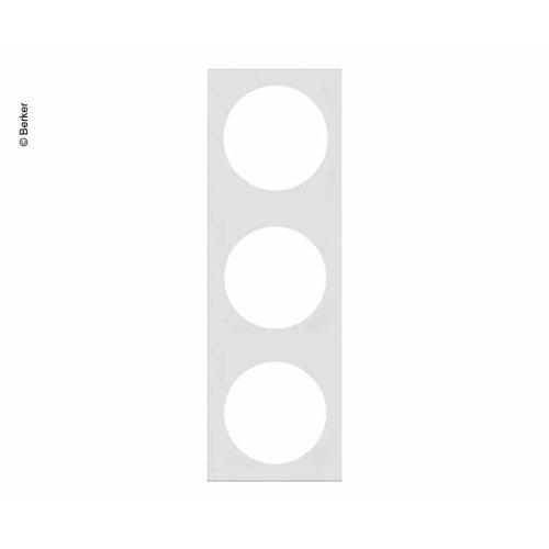 Berker INTEGRO Pure 3-fold frame chrome gloss