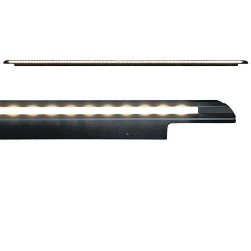 Rain gutter with integrated COB lighting for Fiat Ducato and identical