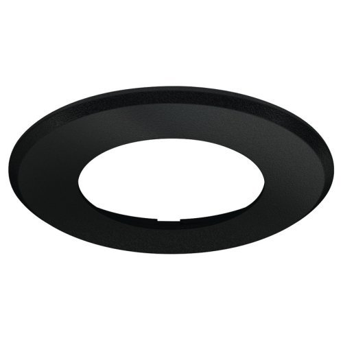 Round mounting housing for 83580, black matt, 65x2,6mm