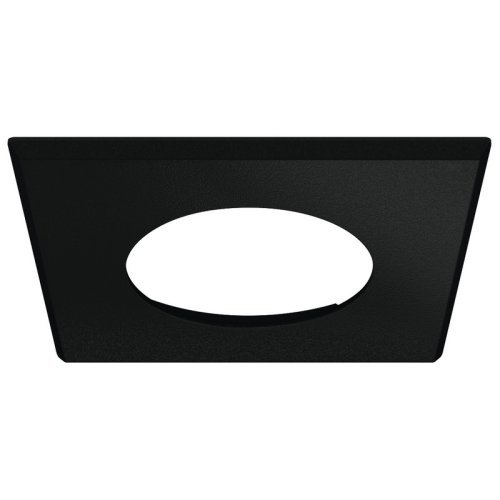 Built-in housing square for 83580, black matt, 65x65x2,6mm