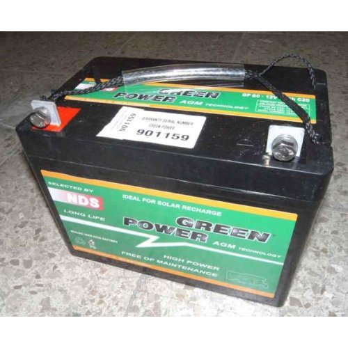 Solar Battery / Living room AGM Battery GP60, 60 Ah
